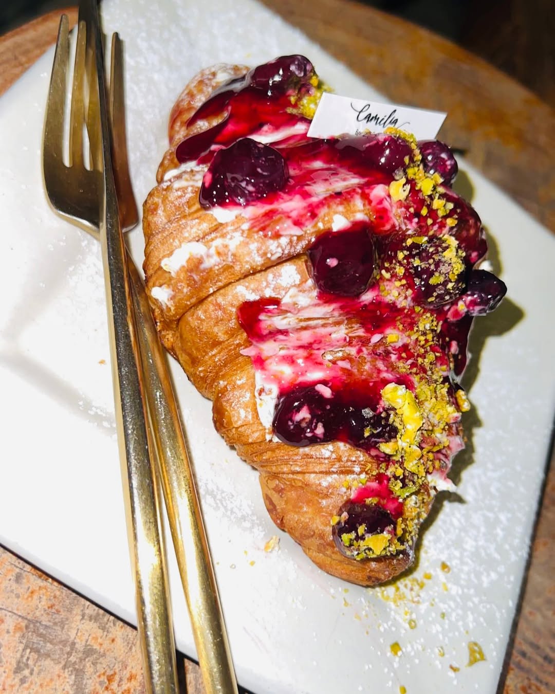 Blueberry Croissant